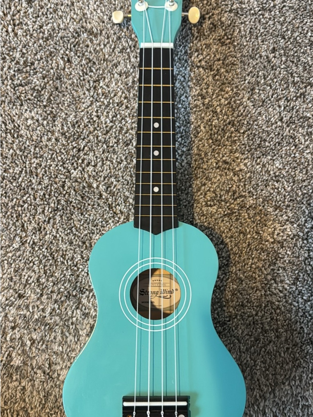 Strong WindTurquoise Ukulele - Teal Portable Acoustic